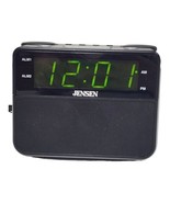 Jensen JCR-255 AM/FM Dual Alarm Auto Time Set Clock Radio Discontinued M... - £25.58 GBP