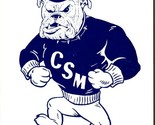 College De San Mateo Bulldogs Ca California Collegiate Engravings Compan... - $8.89