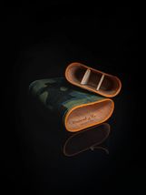 Brizard and Co  3 Cigar Case in  Camouflage Leather NIB image 6