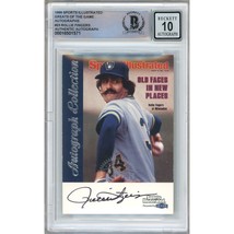 Rollie Fingers 1999 Sports Illustrated Greats of the Game Autograph BGS Auto 10 - £78.62 GBP
