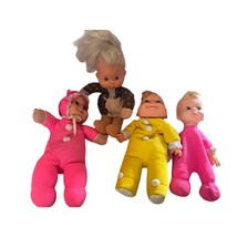 Vintage 1970s Mattel Baby Beans Doll LOT OF 4 - $33.25