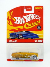 Hot Wheels &#39;49 Merc Classics Series 2 #22 of 30 Green Die-Cast Car 2006 - £5.47 GBP