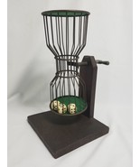 Antique Chuck-a-Luck Game Birdcage Crown &amp; Anchor Sweat Cloth Vintage Ch... - $259.24 CAD