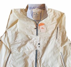 Tommy Bahama jacket Monterey windbreaker Sand color zip NWT Beige Small size S  - £27.33 GBP