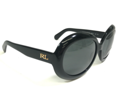 Ralph Lauren Sunglasses RL8026 5001/87 Black Round Frames with Gray Lenses - £44.80 GBP