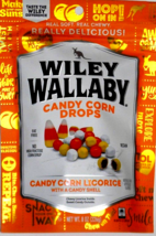 A1 Best Candy Corn Licorice Drops Vegan 8 Ounce Reseal Zip-Lock Bag - £8.51 GBP