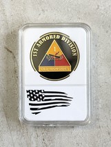 Us Army 1st Armored Division &quot;Old Ironsides&quot; Challenge Coin - £11.20 GBP