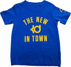 Nike Yellow Boy&#39;s The &#39;&#39; In Town Crewneck Tee T-Shirt Blue 5 - £10.21 GBP