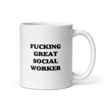 Social Worker Gag Coffee &amp; Tea Mug With Sense of Humor - £16.02 GBP+