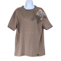 Sunsations Men&#39;s Heavy T-Shirt Size 2XL Layered Look Neck &amp; Sleeves Ligh... - $15.85
