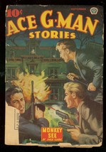 Ace G-MAN Stories Sept 1944-SUICIDE SQUAD-FLAME Thrower Fr - £34.76 GBP