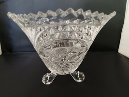 Hofbauer 5&quot; Flared Clear Color Bowl The Byrdes Collection Made Germany - £19.12 GBP