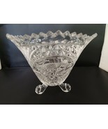 Hofbauer 5&quot; Flared Clear Color Bowl The Byrdes Collection Made Germany - £19.11 GBP