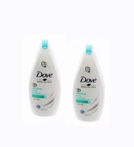 Dove Sensitive Skin Body Wash Sensitive Care 16.9 fl oz 2 Bottles - £12.36 GBP