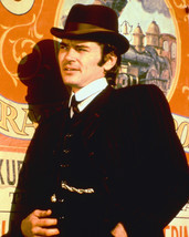 Pete Duel Alias Smith and Jones in black suit and hat 16x20 Canvas Giclee - £55.93 GBP