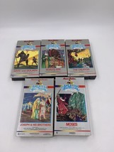 Hanna Barbera&#39;s The Greatest Adeventure Stories from the Bible VHS lot of 5 - £13.10 GBP