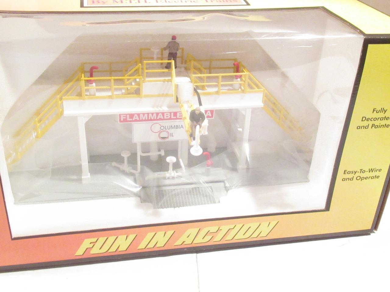 MTH TRAINS 30-9117 OPERATING COLUMBIA OIL STORAGE TANK  ACCESSORY- 0/027 NEW- H1 Item image 3