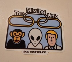 Sticker Decal Vinyl Laptop Binder Cup Car 3&quot; AWS The Missing Link Alien Workshop - £4.64 GBP