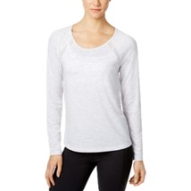 Ideology Womens Fitness Yoga Pullover Top XL White - £10.07 GBP