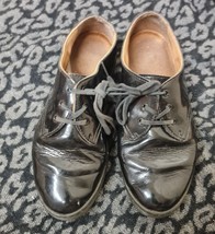 Dr Martens Black Patent Shoes For Men Size 7(uk) - £35.35 GBP