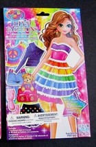 Lisa Frank Tatey Bug Diva Fashion Dressup Sticker Doll 25 Fashions &amp; Accessories - £3.15 GBP