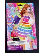 Lisa Frank Tatey Bug Diva Fashion Dressup Sticker Doll 25 Fashions &amp; Acc... - £3.11 GBP