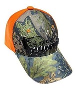 Camouflage Camo I'd Rather Be Hunting Hat Cap Realtree Blaze Orange Back Adult - $12.99
