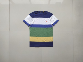 POLO RALPH LAUREN BOYS STRIPED CREW NECK T SHIRT WORLDWIDE SHIPPING - £11.61 GBP