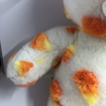 Build A Bear 16&quot; Candy Corn Bear Plush Toy *White/Orange Feet Halloween - £30.03 GBP