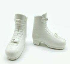 White Roller Skates Sneakers Shoes Toy Doll Clothing Accessories Toy - $9.79