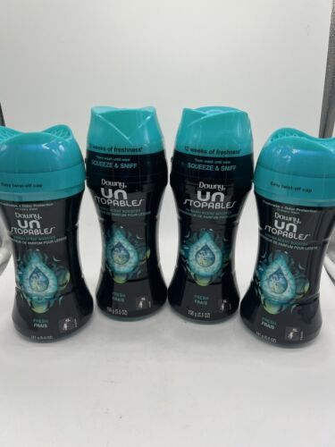 (4) Downy Unstopables In-Wash Scent Booster Beads Fresh 5.5-5oz - $20.99