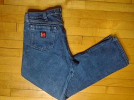 Wrangler Riggs Workwear Mens 5-Pocket Carpenter Jeans Denim Size 38x34 1... - $19.99