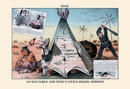 Puck Magazine: An Old Fable by Frederick Burr Opper - Art Print - £17.52 GBP+