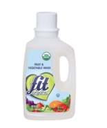 Fit Organic Produce Wash Soaker Organic Fruit Veggie Cleaner Essentials - $10.18