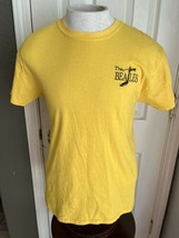 Retro Beatles Yellow Gildan T Shirt Men’s M - £15.49 GBP