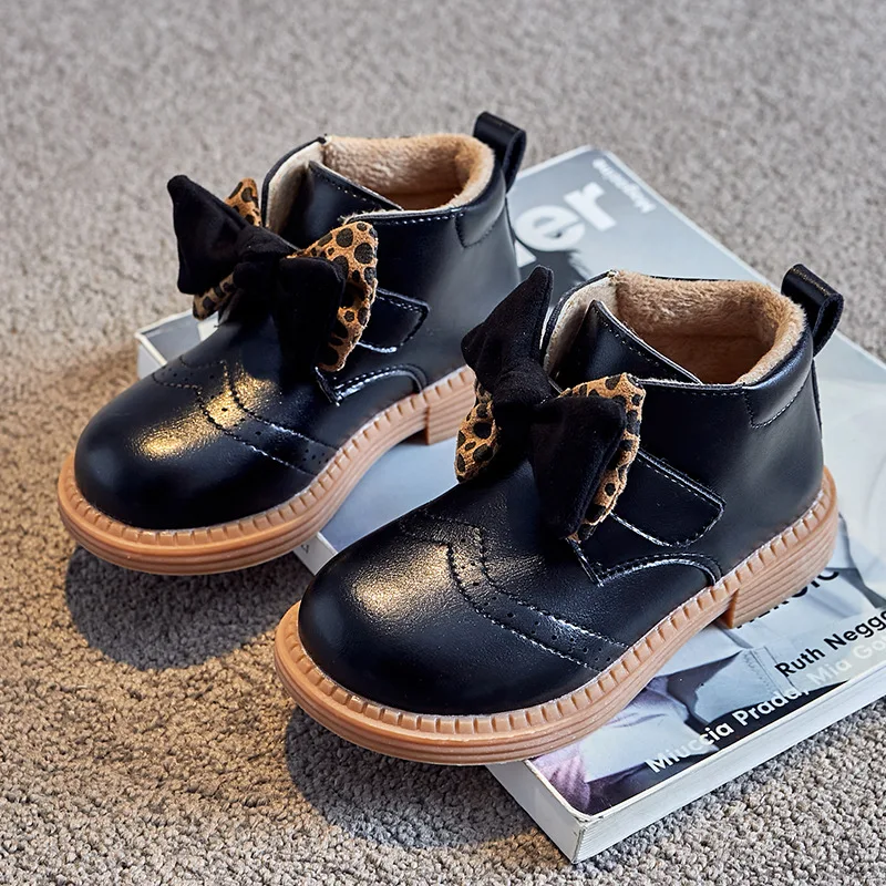 Kids Winter Boots for Girls with Warm Velvet  Short Boots  Girl  Beige Platform  - £156.41 GBP