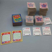 Score &amp; Sportflics 1986 Score and 1988 Sportfics Mini Baseball Trivia Cards 100s - £5.61 GBP