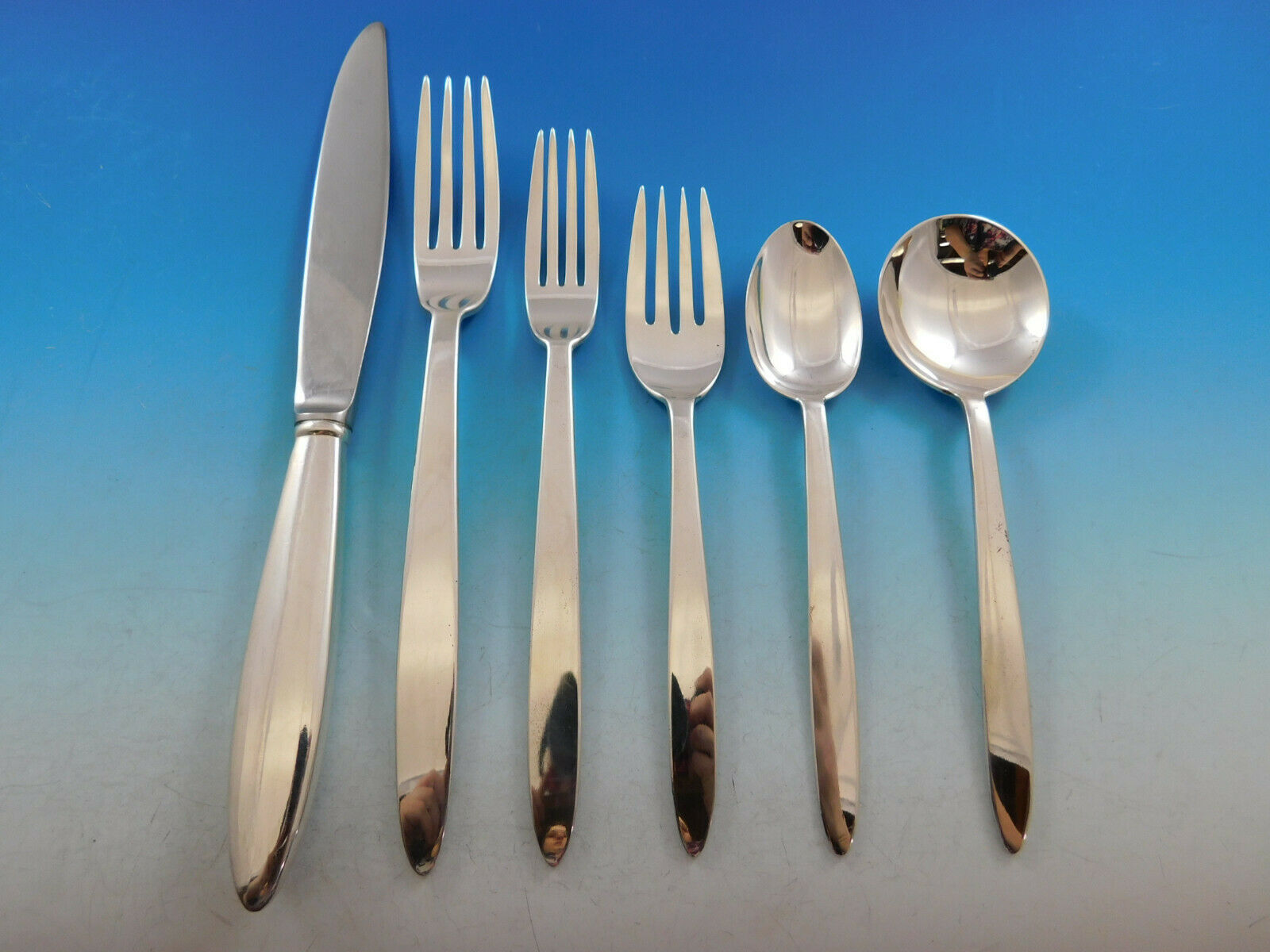 Sonata by Reed & Barton Sterling Silver Flatware Set 38 pcs Dinner Rare Scarce - $2,326.50