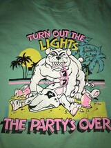 90s Vtg Spuds Mackenzie  Turn out  the  Light  The Party&#39;s Over - $38.76