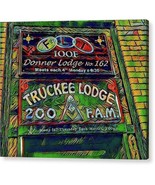 Acrylic Print &quot;Truckee Masonic Lodge&quot; (Green theme) - $1,110.69 MXN+