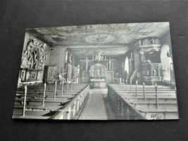 Ramna Church Interior View - Museum History of Boras, Sweden-1950s RPPC. - £5.97 GBP