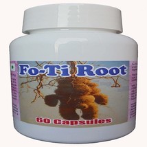 Tonga Herbs Fo-Ti Root 60 Capsules For Healthy Hair, Skin &amp; Sexual Health Unisex - £39.39 GBP
