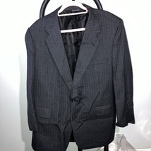 Kingsridge Pin Stripe Jacket Blazer 44, Two Buttons Coat, Classic Imperi... - $20.13 CAD