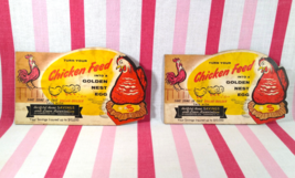 1950&#39;s Chicken Feed into Golden Nest Egg Hartford Home Savings &amp; Loan Dime Banks - £15.82 GBP
