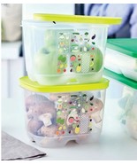 2 Tupperware Fridgesmart Small Deep 1-3/4 qt Storage Container 1.8L   NEW - $29.40