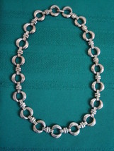 Vintage Silver-tone Necklace ~ Pretty - $9.00