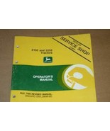 JD John Deere 2150 2255 Tractor Operators Manual - $24.95