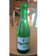 SPRIG Antique Soda Pop Glass Bottle, Los Angeles Green 7oz RARE  [e-12] - $183.98 MXN