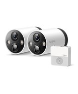 TP-Link Tapo 2K QHD Outdoor Wireless Security Camera System, Up to 180 D... - £166.45 GBP