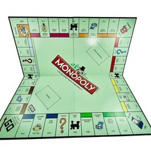 Monopoly Replacement Game Parts  Game Board ONLY Quarter Fold Black Back u - $9.34